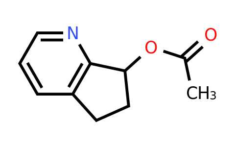 90685-59-9 | 6,7-Dihydro-5H-Cyclopenta[b]pyridin-7-ol 7-acetate