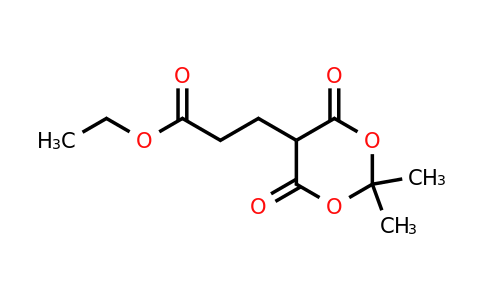 Ethyl 3-(2,2-dimethyl-4,6-dioxo-1,3-dioxan-5-yl)propanoate