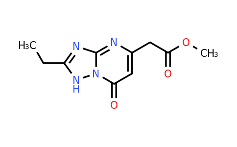 908498-20-4 | Methyl 2-(2-ethyl-7-oxo-1,7-dihydro-[1,2,4]triazolo[1,5-a]pyrimidin-5-yl)acetate