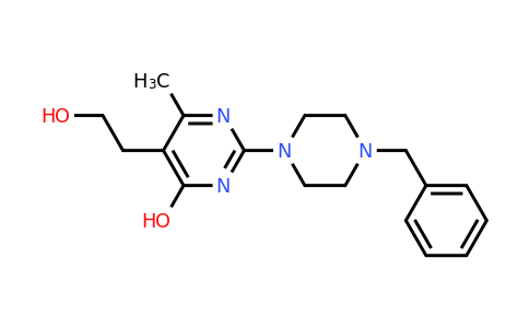 908523-71-7 | 2-(4-Benzylpiperazin-1-yl)-5-(2-hydroxyethyl)-6-methylpyrimidin-4-ol