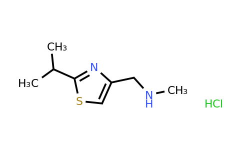 908591-25-3 | 1-(2-Isopropylthiazol-4-yl)-N-methylmethanamine hydrochloride