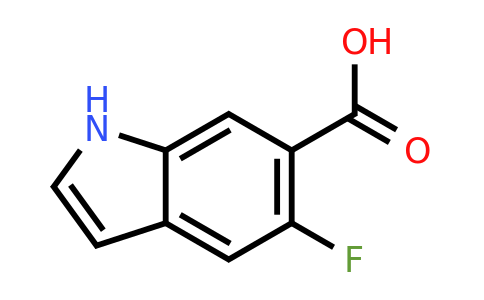 908600-74-8 | 5-Fluoro-1H-indole-6-carboxylic acid