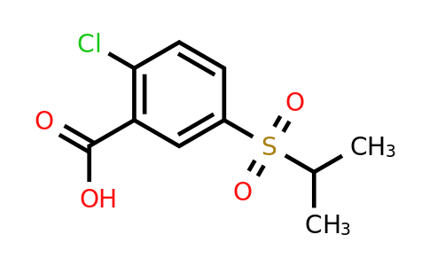 90919-63-4 | 2-Chloro-5-(propane-2-sulfonyl)benzoic acid
