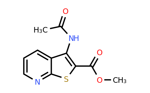 Methyl 3-acetamidothieno[2,3-b]pyridine-2-carboxylate