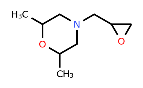 90950-33-7 | 2,6-Dimethyl-4-[(oxiran-2-yl)methyl]morpholine