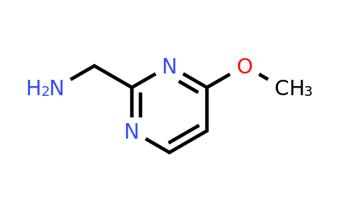 909563-18-4 | (4-Methoxypyrimidin-2-yl)methanamine
