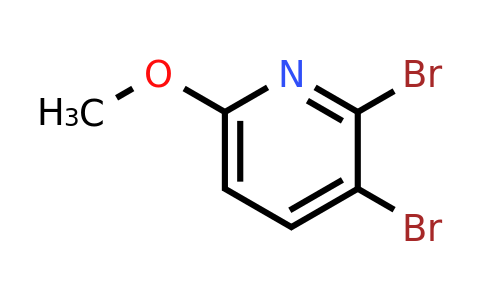 909720-21-4 | 2,3-Dibromo-6-methoxypyridine