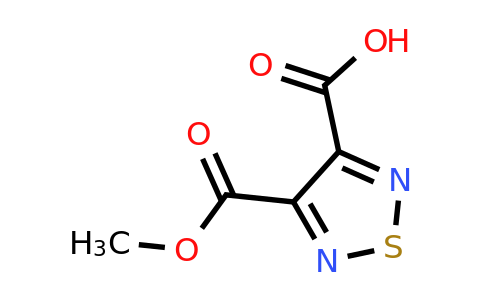 90993-85-4 | 4-(Methoxycarbonyl)-1,2,5-thiadiazole-3-carboxylic acid