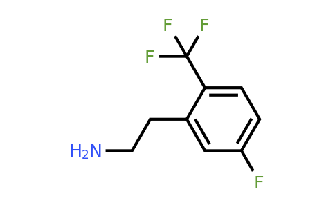 910397-18-1 | 2-(5-Fluoro-2-(trifluoromethyl)phenyl)ethan-1-amine
