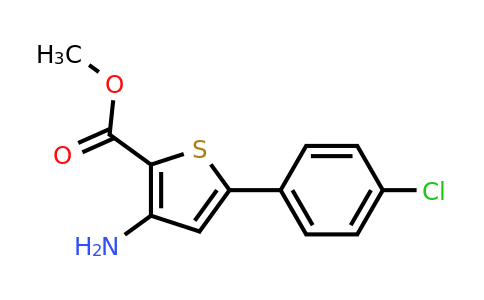 91076-93-6 | Methyl 3-amino-5-(4-chlorophenyl)thiophene-2-carboxylate