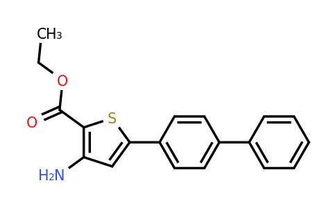 91076-98-1 | Ethyl 3-amino-5-(4-phenylphenyl)thiophene-2-carboxylate