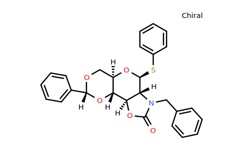 910805-49-1 | Phenyl N-Benzyl-2-amino-4,6-O-benzylidene-2-N,3-O-carbonyl-2-deoxy-1-thio-β-D-glucopyranoside