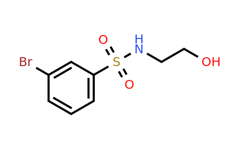 911111-96-1 | 3-Bromo-N-(2-hydroxyethyl)benzenesulfonamide