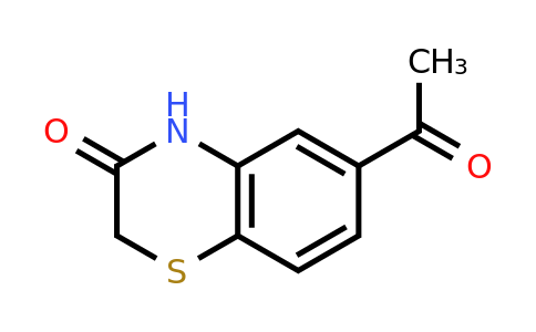 91119-38-9 | 6-Acetyl-2H-benzo[b][1,4]thiazin-3(4H)-one