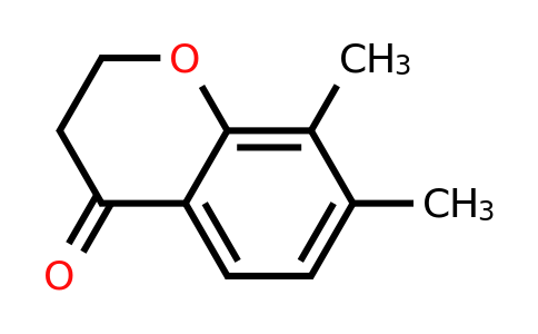 91142-52-8 | 7,8-Dimethyl-3,4-dihydro-2h-1-benzopyran-4-one