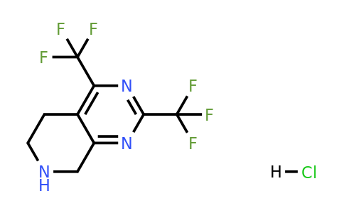 911636-86-7 | 2,4-Bis(trifluoromethyl)-5H,6H,7H,8H-pyrido[3,4-d]pyrimidine hydrochloride
