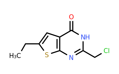 91225-68-2 | 2-Chloromethyl-6-ethyl-3H-thieno[2,3-d]pyrimidin-4-one