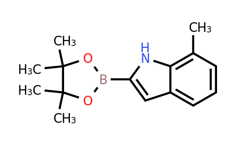 912331-68-1 | 7-Methyl-2-(4,4,5,5-tetramethyl-1,3,2-dioxaborolan-2-yl)-1H-indole