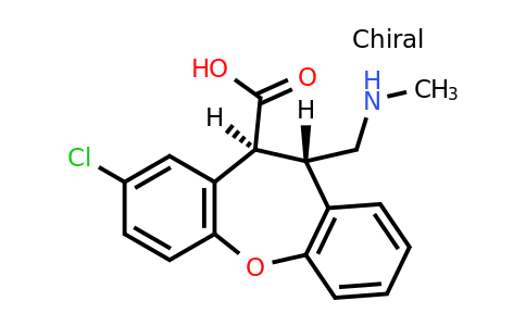 912355-99-8 | (10S,11S)-8-chloro-11-((methylamino)methyl)-10,11-dihydrodibenzo[b,f]oxepine-10-carboxylic acid