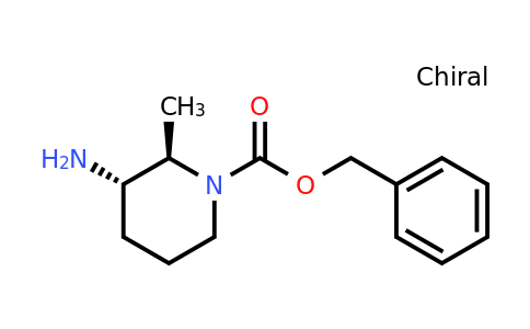 912451-59-3 | rel-(Benzyl (2R,3S)-3-amino-2-methylpiperidine-1-carboxylate)