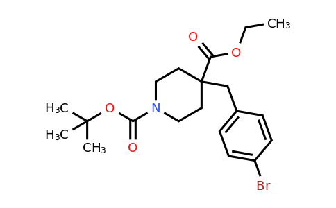 1-(Tert-butyl) 4-ethyl 4-(4-bromobenzyl)piperidine-1,4-dicarboxylate