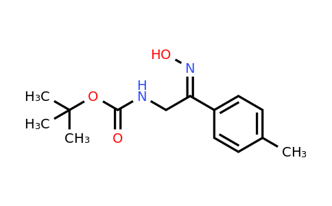 tert-Butyl N-[(2z)-2-(hydroxyimino)-2-(4-methylphenyl)ethyl]carbamate