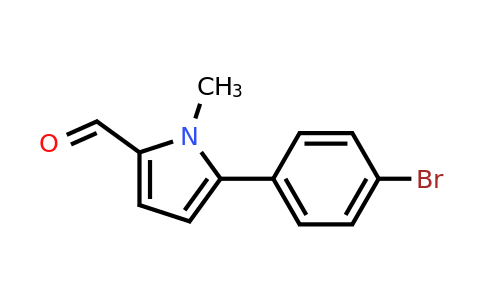 5-(4-Bromophenyl)-1-methyl-1h-pyrrole-2-carbaldehyde
