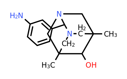 2-(3-Aminophenyl)-5,7-dimethyl-1,3-diazaadamantan-6-ol