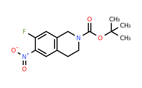 912846-67-4 | tert-Butyl 7-fluoro-6-nitro-3,4-dihydroisoquinoline-2(1H)-carboxylate