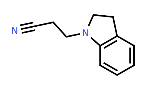 91349-96-1 | 3-(2,3-Dihydro-1h-indol-1-yl)propanenitrile