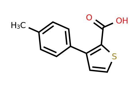 91368-47-7 | 3-(4-Methylphenyl)thiophene-2-carboxylic acid