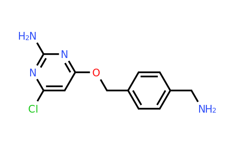 913817-45-5 | 4-((4-(Aminomethyl)benzyl)oxy)-6-chloropyrimidin-2-amine