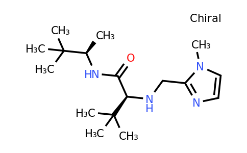 913831-29-5 | (S)-N-((R)-3,3-Dimethylbutan-2-yl)-3,3-dimethyl-2-(((1-methyl-1H-imidazol-2-yl)methyl)amino)butanamide