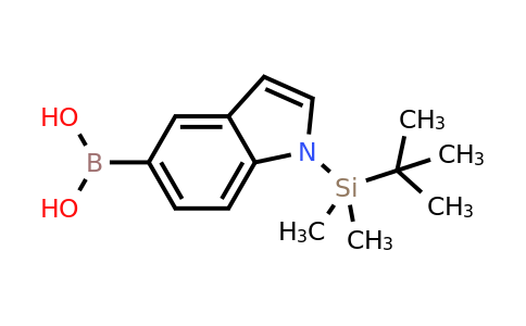 913835-68-4 | (1-(Tert-butyldimethylsilyl)-1H-indol-5-yl)boronic acid