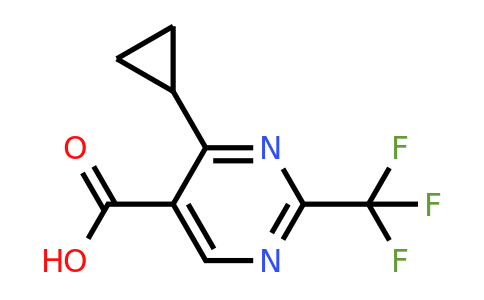 914201-19-7 | 4-Cyclopropyl-2-(trifluoromethyl)pyrimidine-5-carboxylic acid