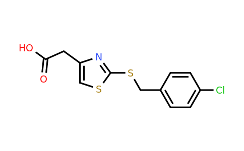 914206-02-3 | 2-(2-((4-Chlorobenzyl)thio)thiazol-4-yl)acetic acid