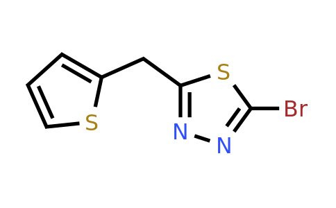 914206-55-6 | 2-Bromo-5-(thiophen-2-ylmethyl)-1,3,4-thiadiazole