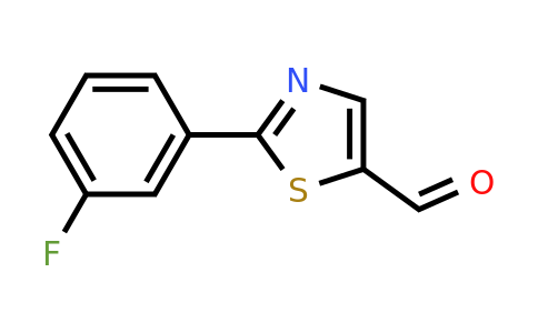 914348-84-8 | 2-(3-Fluorophenyl)thiazole-5-carbaldehyde