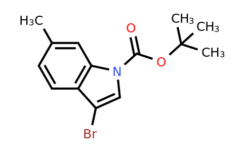 914349-34-1 | tert-Butyl 3-bromo-6-methyl-1H-indole-1-carboxylate
