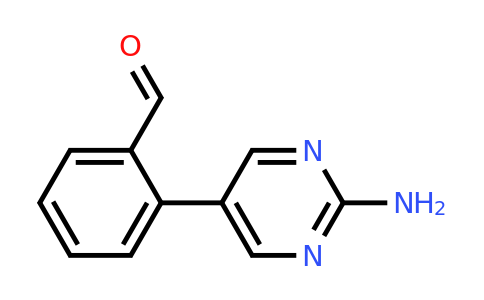 914349-52-3 | 2-(2-Aminopyrimidin-5-yl)benzaldehyde