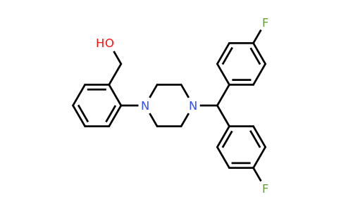 (2-(4-(Bis(4-fluorophenyl)methyl)piperazin-1-yl)phenyl)methanol