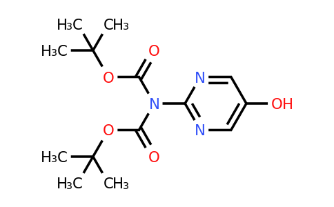 914377-34-7 | tert-Butyl N-[(tert-butoxy)carbonyl]-N-(5-hydroxypyrimidin-2-yl)carbamate