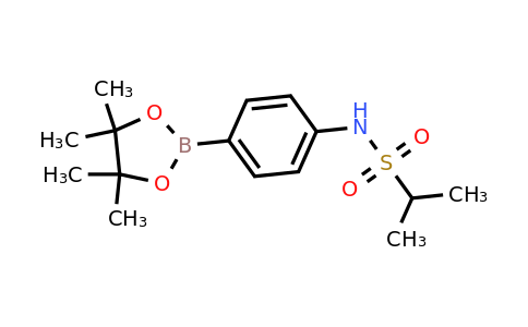 914606-98-7 | Propane-2-sulfonic acid [4-(4,4,5,5-tetramethyl-[1,3,2]dioxaborolan-2-yl)-phenyl]-amide