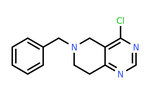 914612-23-0 | 6-Benzyl-4-chloro-5,6,7,8-tetrahydropyrido[4,3-d]pyrimidine
