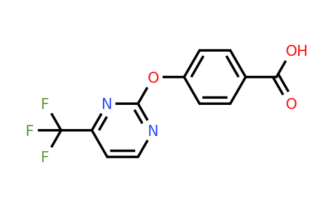 914636-59-2 | 4-((4-(Trifluoromethyl)pyrimidin-2-yl)oxy)benzoic acid