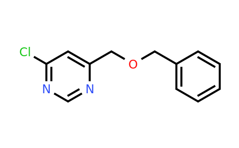 914802-11-2 | 4-((Benzyloxy)methyl)-6-chloropyrimidine