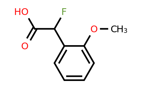 2-Fluoro-2-(2-methoxyphenyl)acetic acid