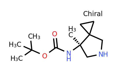 tert-butyl N-[(7S)-7-methyl-5-azaspiro[2.4]heptan-7-yl]carbamate