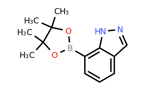 915411-02-8 | 7-(4,4,5,5-Tetramethyl-1,3,2-dioxaborolan-2-yl)-1H-indazole