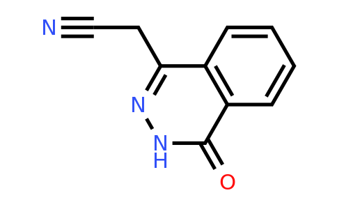 91587-99-4 | 2-(4-Oxo-3,4-dihydrophthalazin-1-yl)acetonitrile